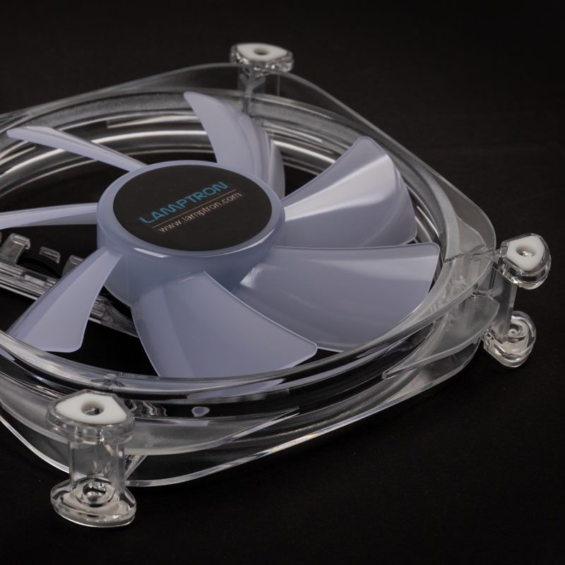 Lamptron - Lamptron Icecloud + ARGB 120 Triple PWM Fan Kit - Transparent