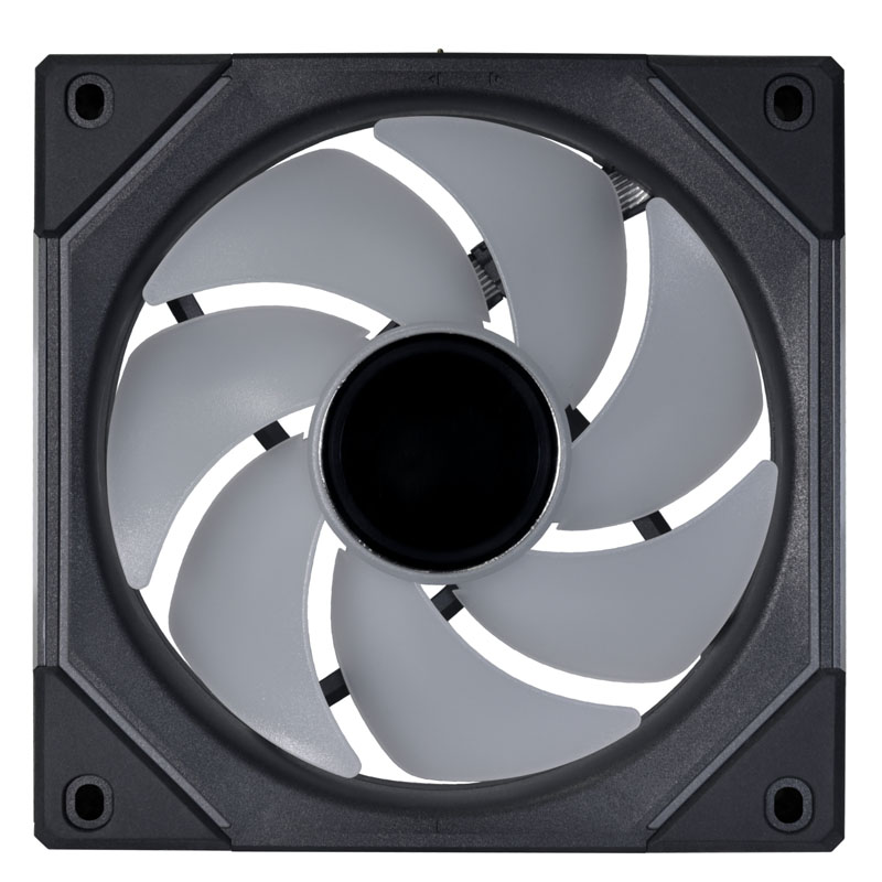 Lian Li - Lian Li UNI SL120 INF Addressable RGB Black 120mm Fan Triple Pack with Controller