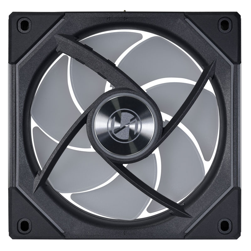 Lian Li - Lian Li UNI SL120 INF Addressable RGB Black 120mm Fan Triple Pack with Controller