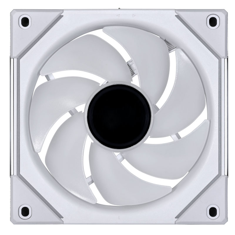 Lian Li - Lian Li UNI SL120 INF Addressable RGB White 120mm Fan Triple Pack with Controller