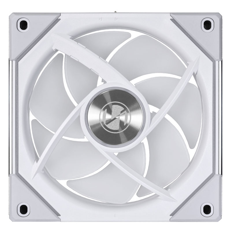 Lian Li - Lian Li UNI SL120 INF Addressable RGB White 120mm Fan Triple Pack with Controller