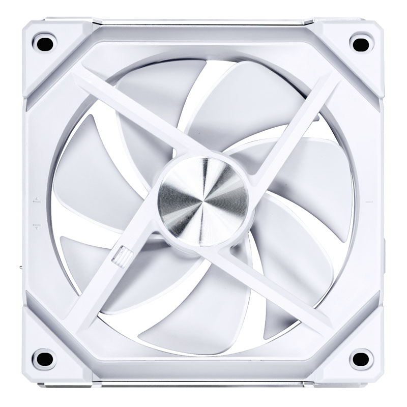 Lian Li - Lian Li UNI SL120 V2 Addressable RGB White 120mm Fan