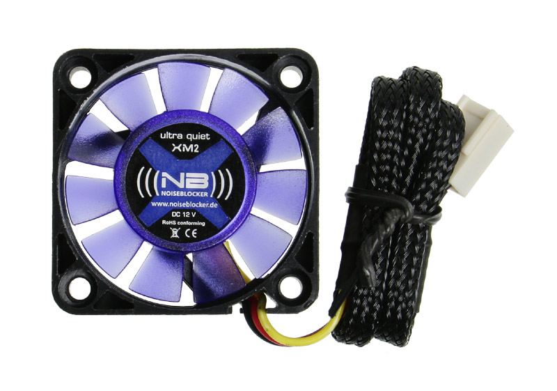 Noiseblocker - Noiseblocker BlackSilent Fan XM2 Fan - 40mm (3800rpm)