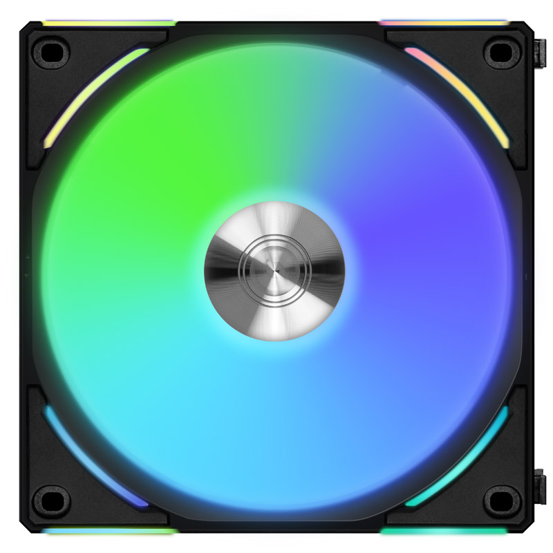 Lian Li - Lian Li UNI AL140 V2 Addressable RGB Black 140mm Fan