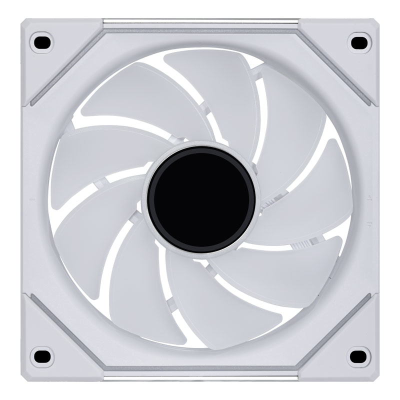 Lian Li - Lian Li UNI SL120 INF Reverse Blade Addressable RGB White 120mm Fan