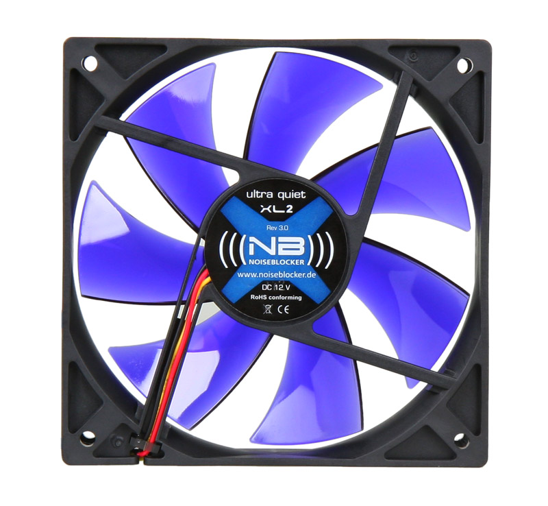 Noiseblocker - Noiseblocker BlackSilent Fan XL2 Fan - 120mm (1500rpm)