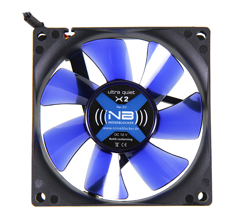 Noiseblocker - Noiseblocker BlackSilent Fan X2 - 80mm (1800rpm)