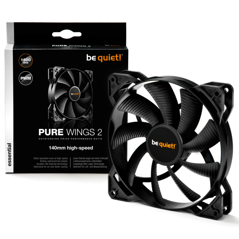 be quiet! - be quiet! Pure Wings 2 140mm PWM High Speed Fan