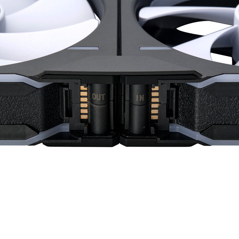 Phanteks - Phanteks D30 Reverse Airflow 140mm DRGB PWM Triple Fan Pack - Black