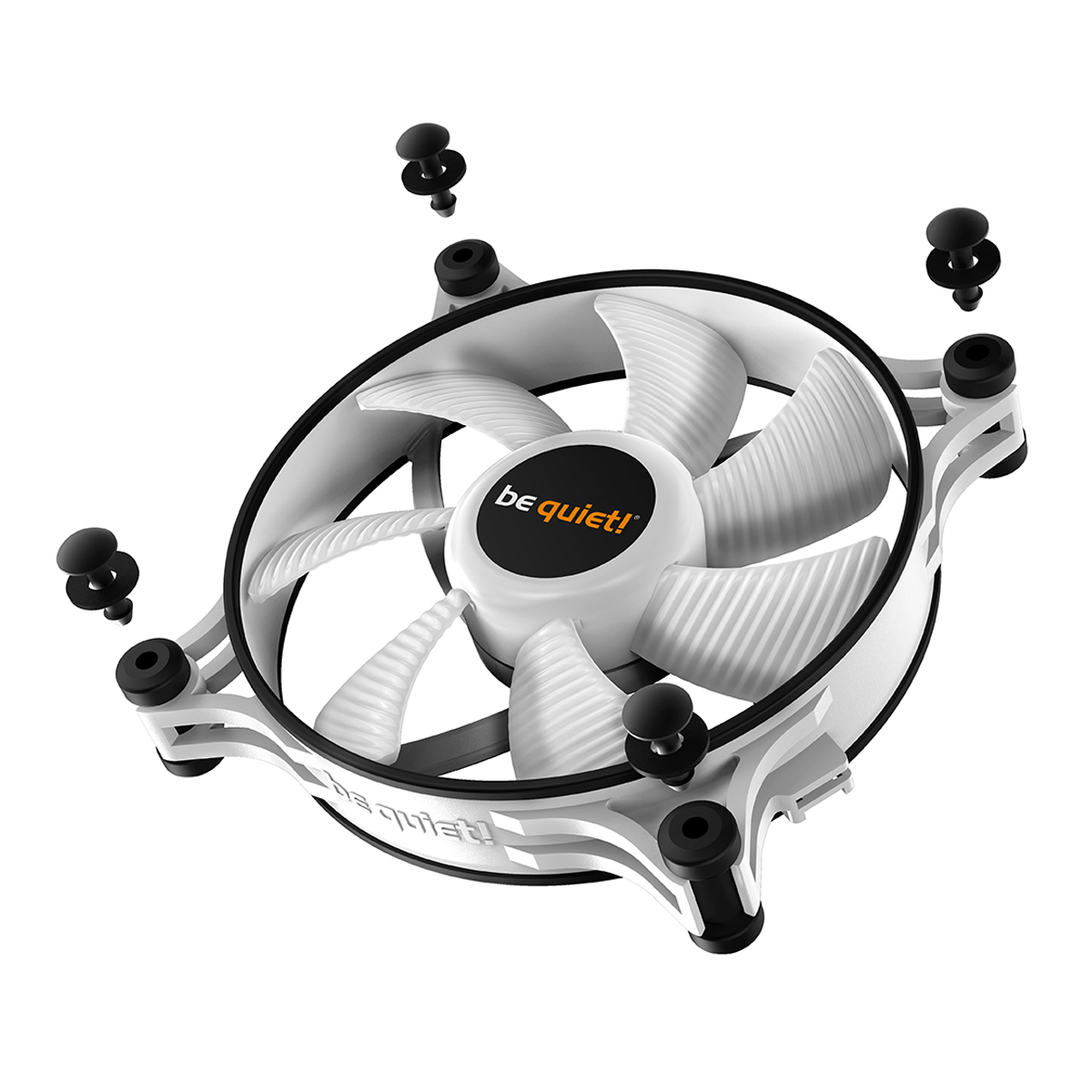 be quiet! - be quiet! Shadow Wings 2 120mm PWM Fan - White