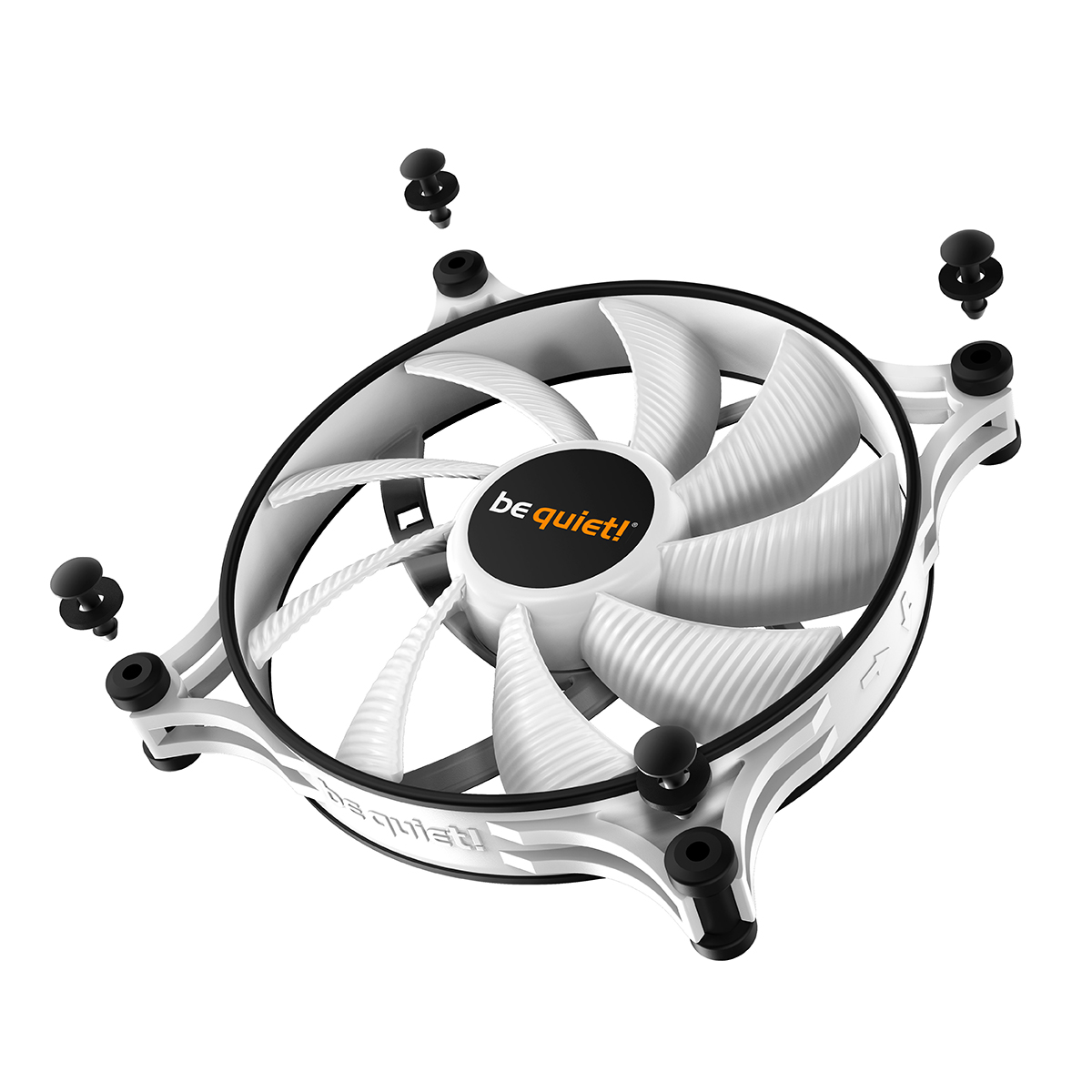 be quiet! - be quiet! Shadow Wings 2 140mm PWM Fan - White
