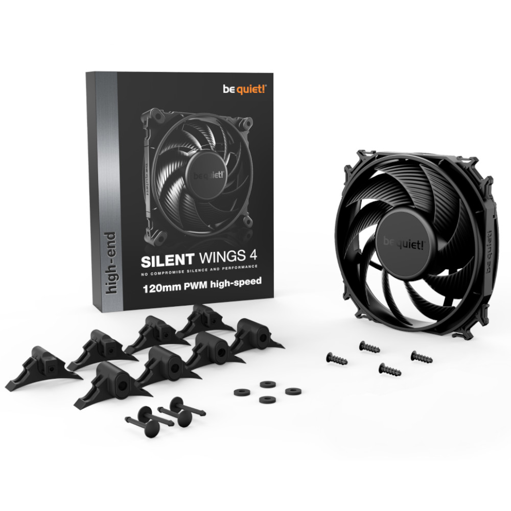 be quiet! - be quiet! Silent Wings 4 120mm PWM High Speed Fan