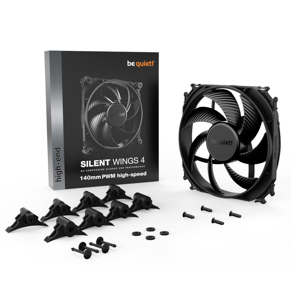 be quiet! - be quiet! Silent Wings 4 140mm PWM High Speed Fan