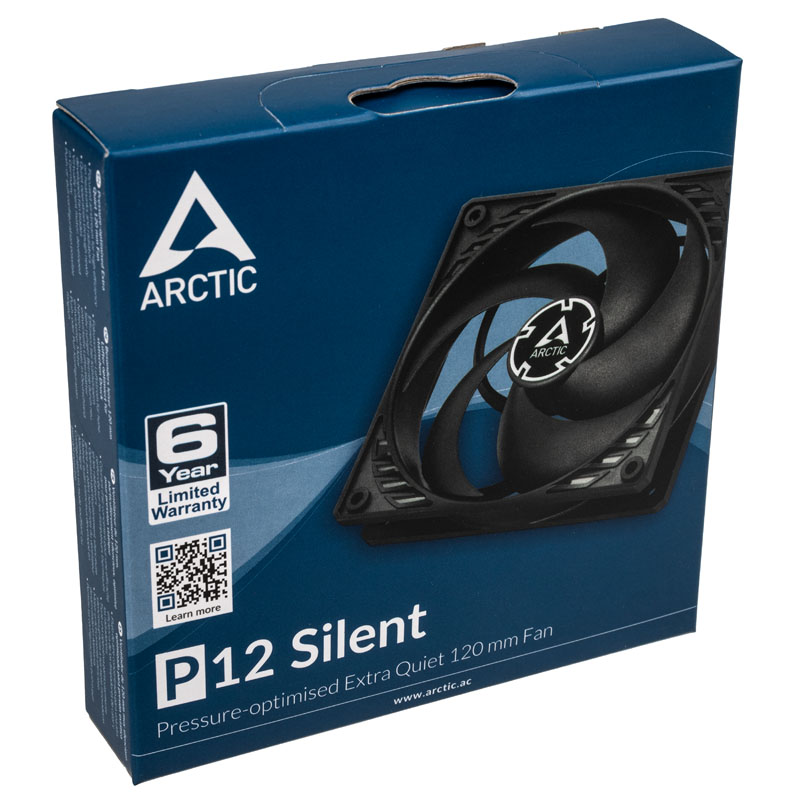 Arctic - Arctic P12 Silent Black Fan - 120mm