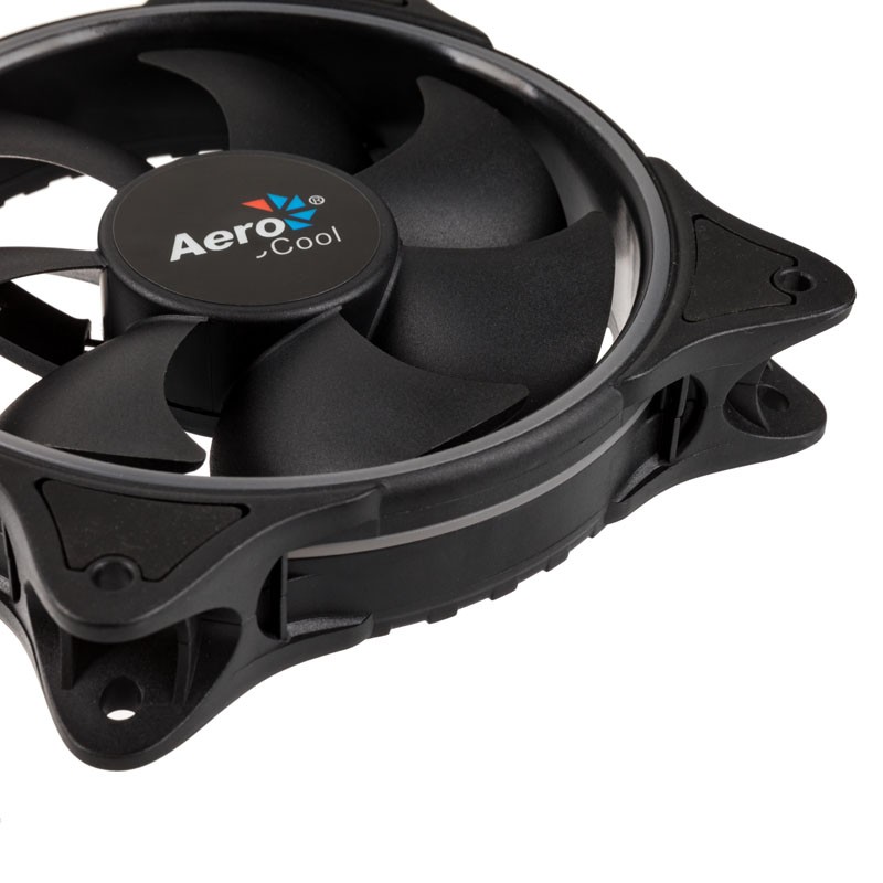 Aerocool - Aerocool Eclipse 12 LED Addressable RGB Fan Include Controller - Triple Pack- 120mm