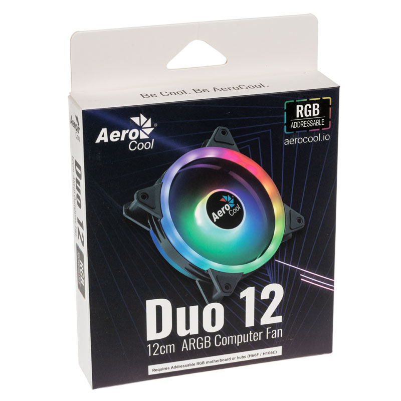 Aerocool - Aerocool Duo 12 RGB LED Fan - 120mm