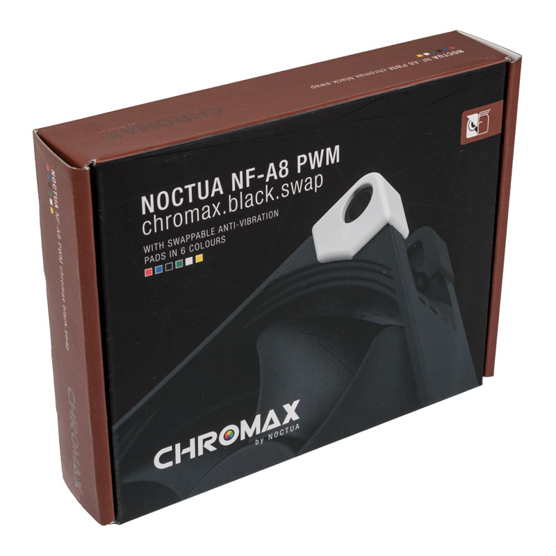 Noctua - Noctua NF-A8 PWM Chromax Black Swap Fan - 80mm