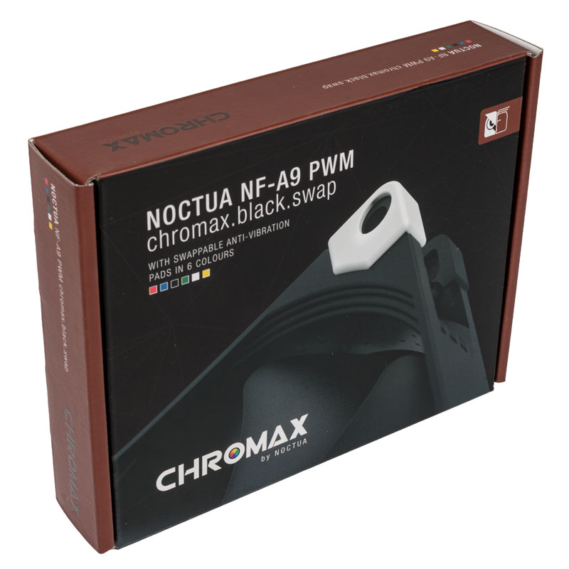 Noctua - Noctua NF-A9 PWM Chromax Black Swap Fan - 92mm