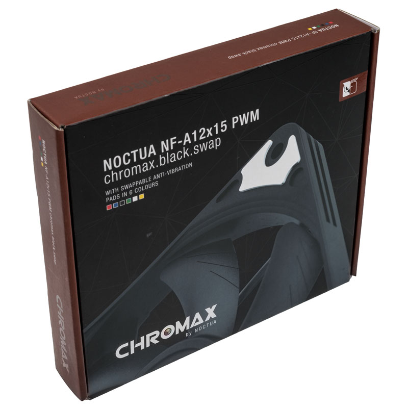 Noctua - Noctua NF-A12x15 PWM Chromax Black Swap Fan -120mm