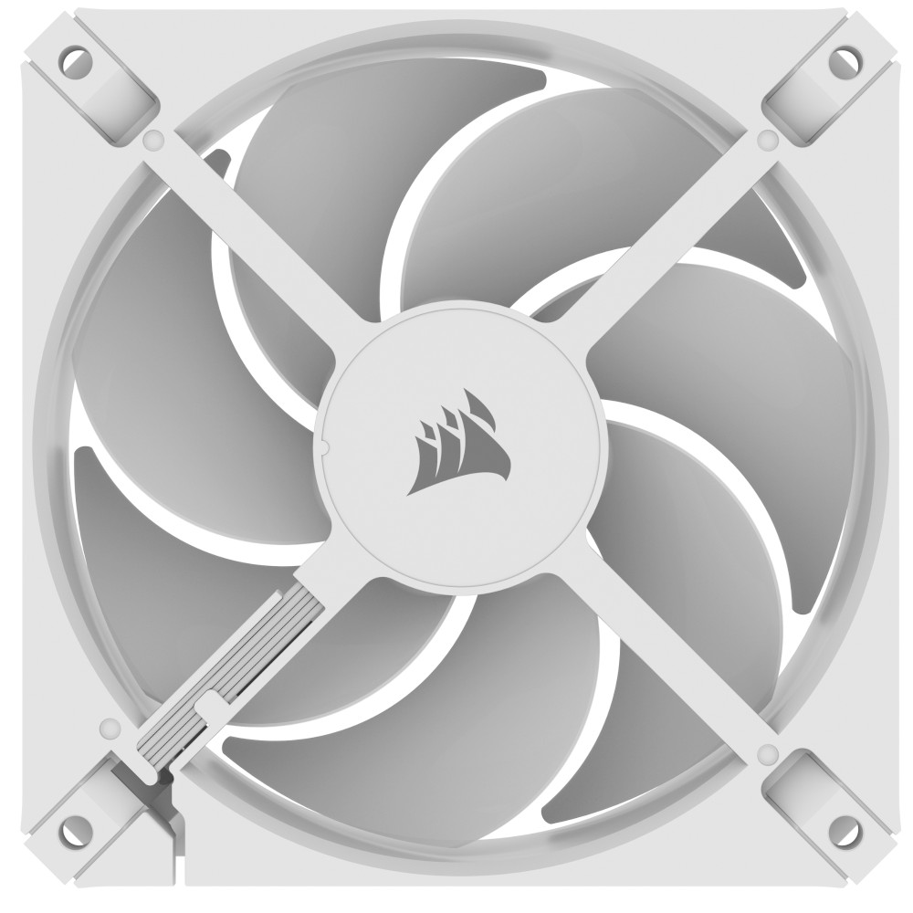 CORSAIR - Corsair iCUE AR120 Digital RGB 120mm PWM Triple Fan Kit - White