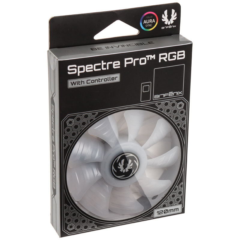 BitFenix - BitFenix Spectre Pro RGB Fan Command Kit - 120mm