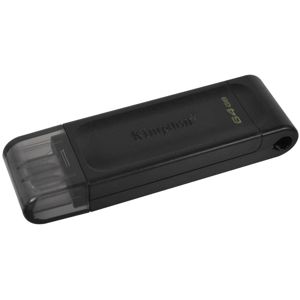 Kingston - Kingston 64GB DataTraveler 70 USB Type-C 3.2 Gen 1 Flash Drive (DT70/64GB)