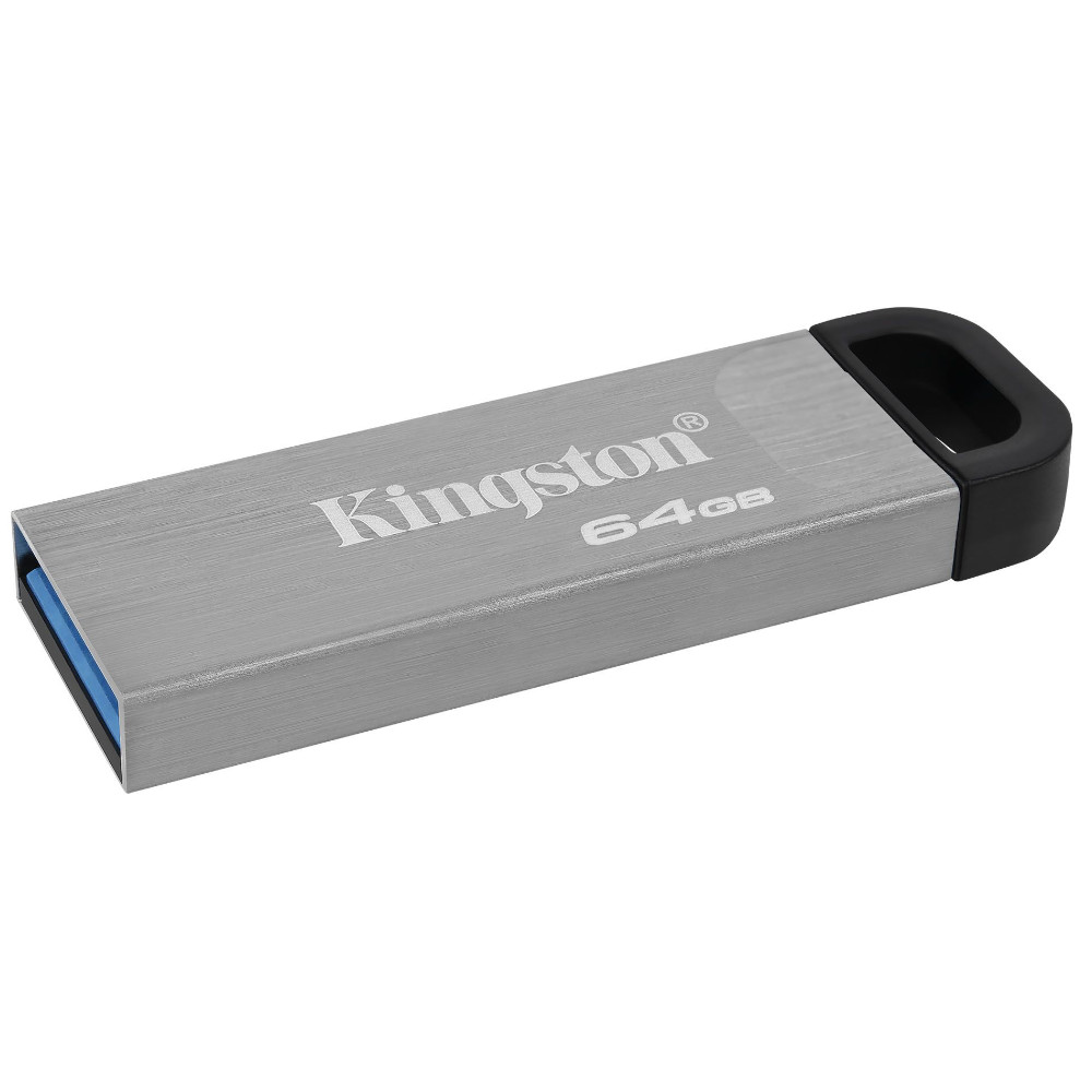 Kingston - Kingston 64GB DataTraveler Kyson USB Type-A 3.2 Gen 1 Flash Drive (DTKN/64GB)