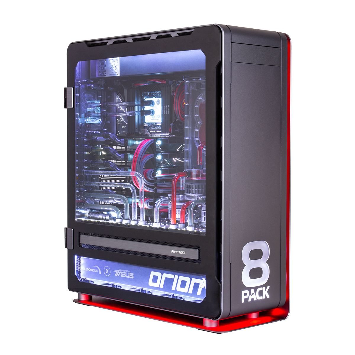 8Pack OrionX2 Dual System Extreme Overclocked PC - Intel Core i9 10980XE & Intel Core i7 10700K