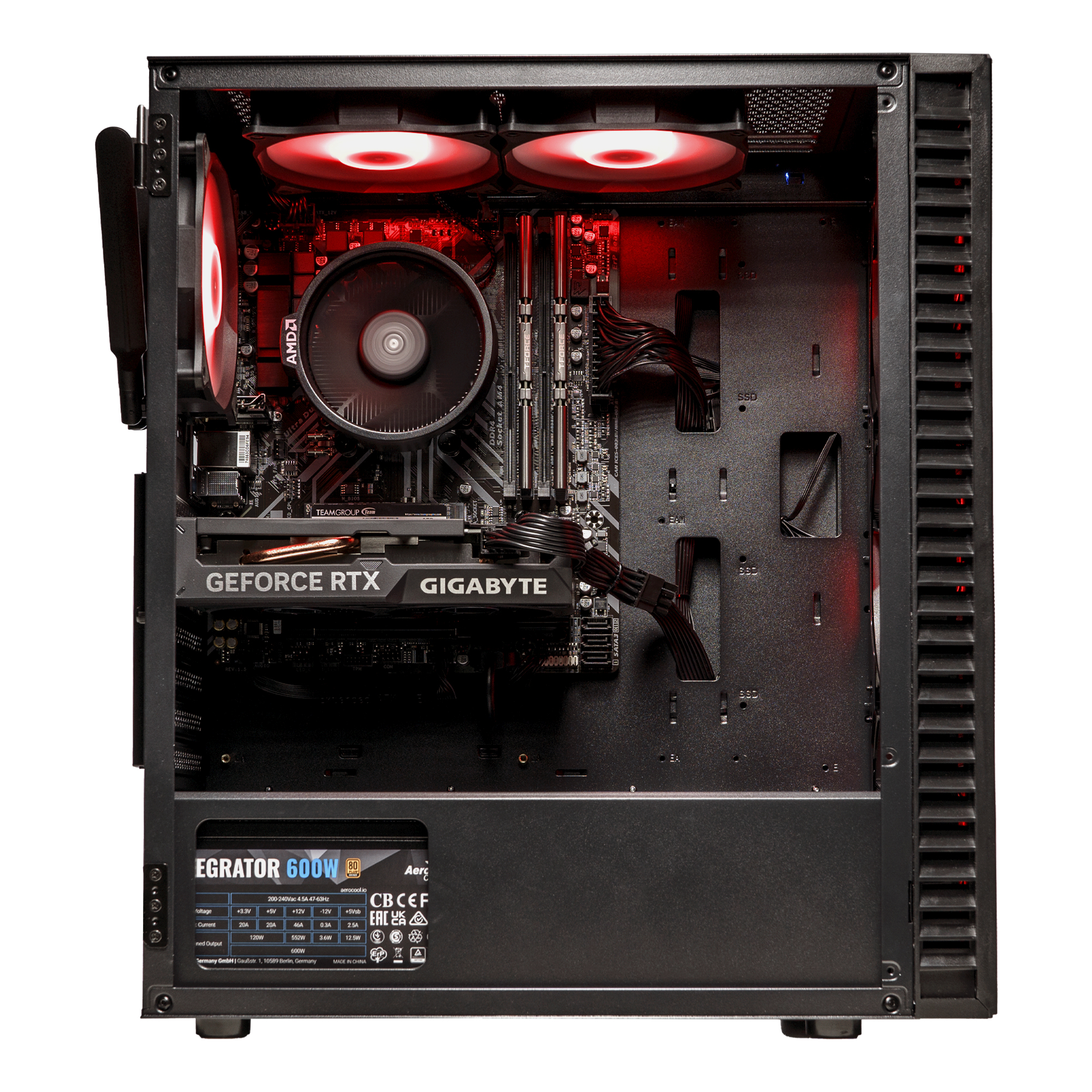 Overclockers UK - OcUK Gaming Mach 1 - Ryzen 5600, RTX 4060 Pre-Built Gaming PC