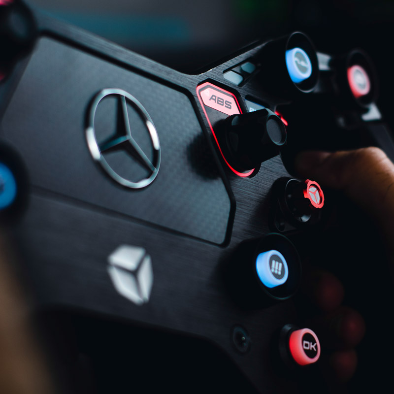 cube-controls - Cube Controls x Mercedes-AMG GT Edition Sim Wheel - NoHub