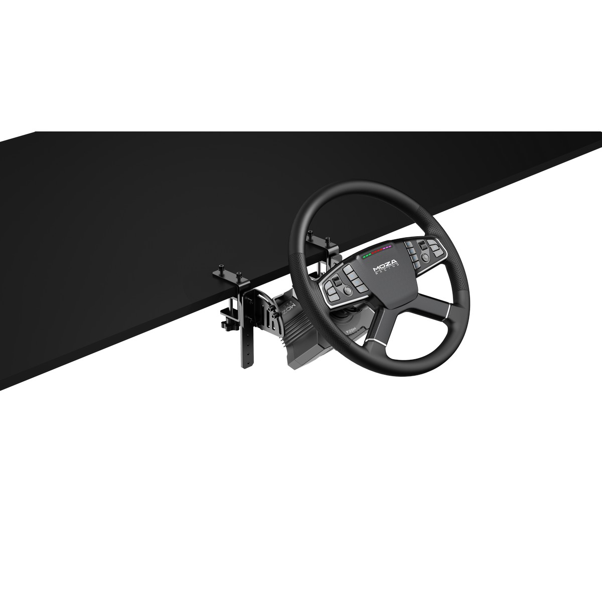 MOZA Racing - MOZA Truck Driving Simulator Bundle (R5 base+TSW Truck wheel+SR-P Lite two pedal+Truck Clamp)