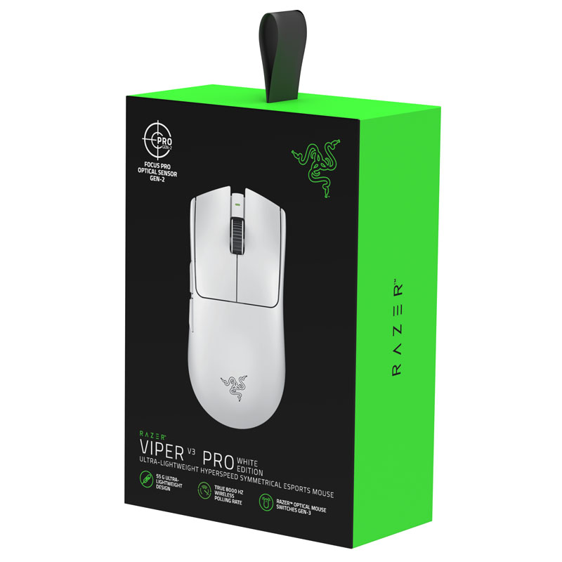 Razer - Razer Viper V3 Pro - White Gaming Mouse