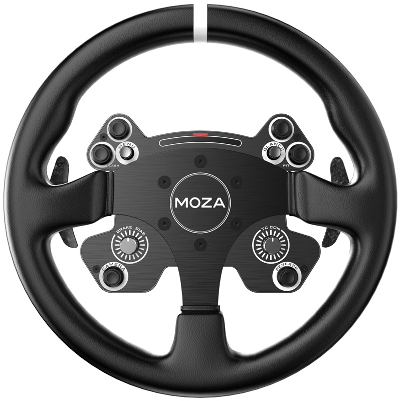 MOZA Racing - MOZA Racing CS 13" Racing Wheel with RGB LED Shifter Indicator