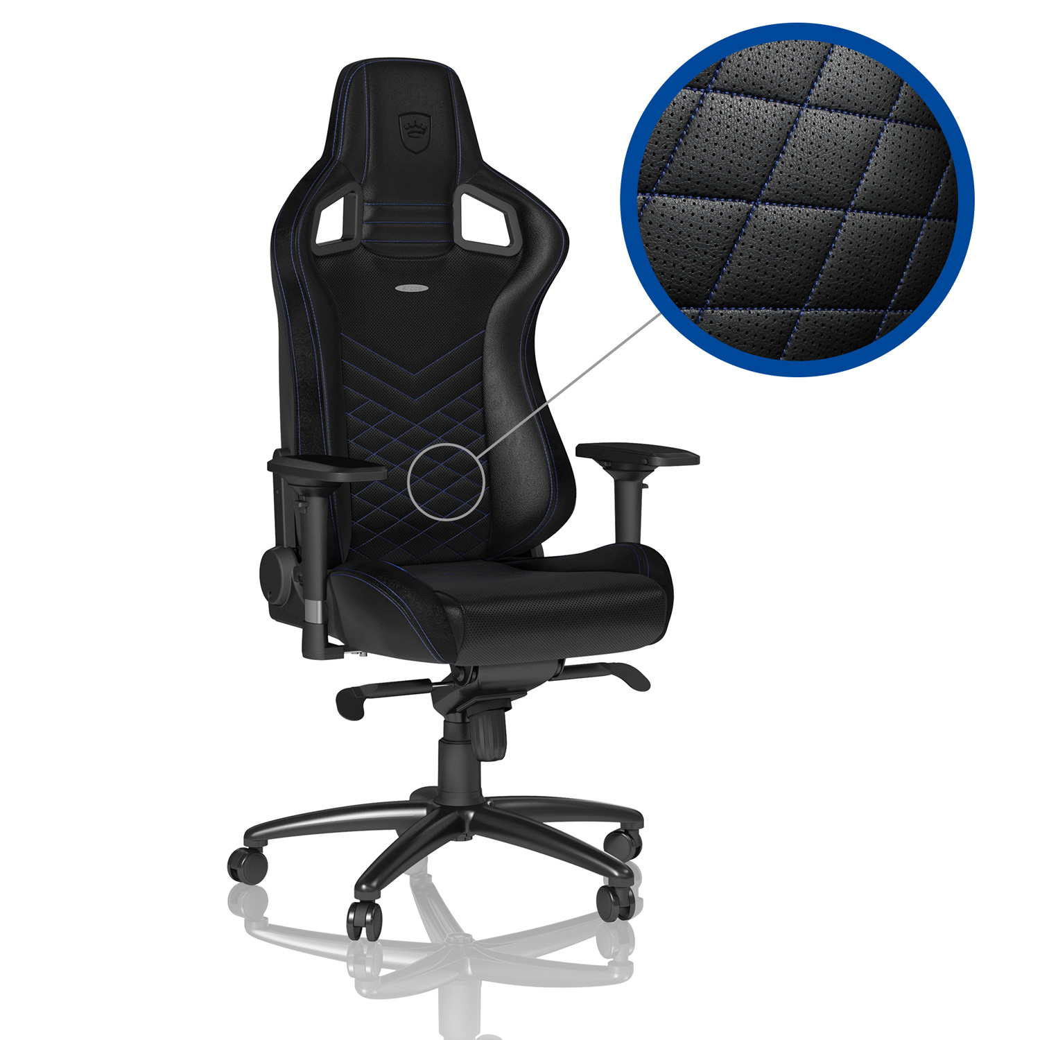 noblechairs EPIC Gaming Chair - Black/Blue