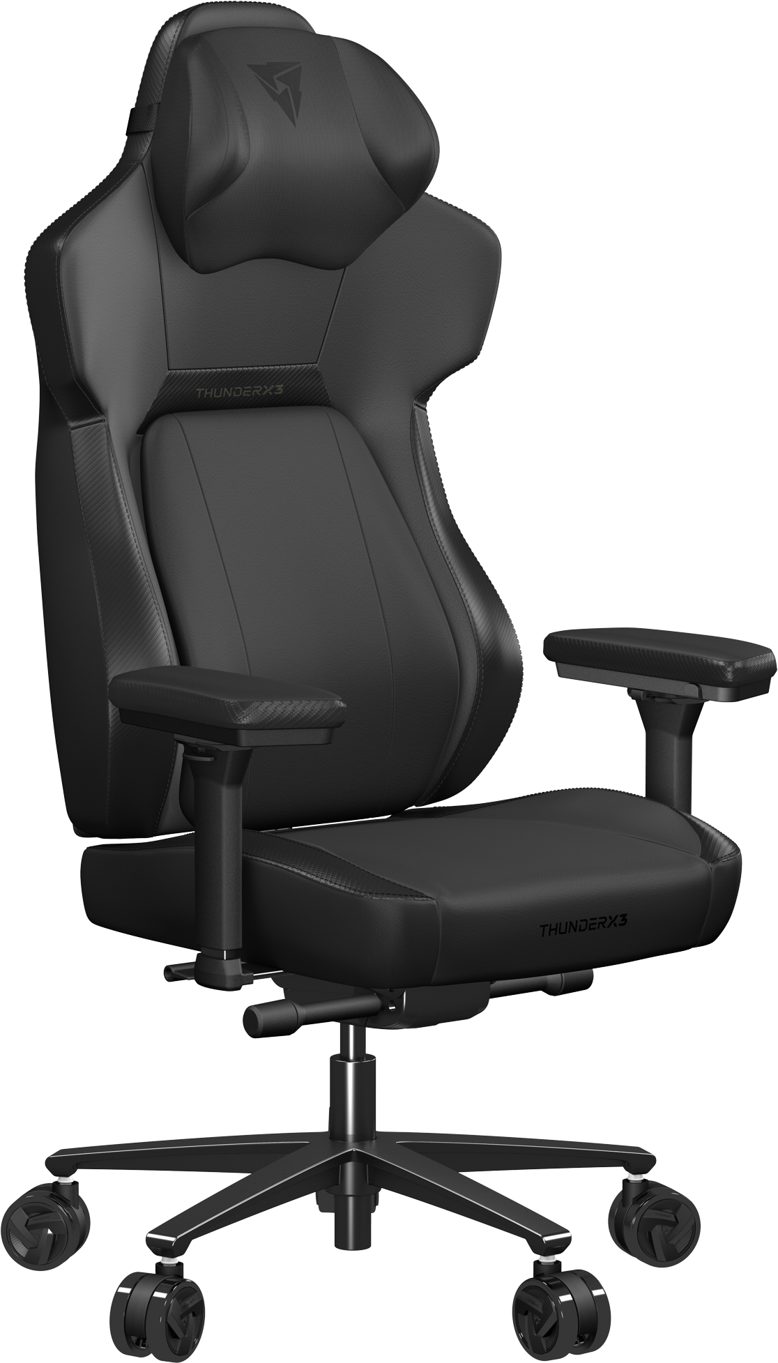 ThunderX3 CORE PU Leather Gaming Chair - Black