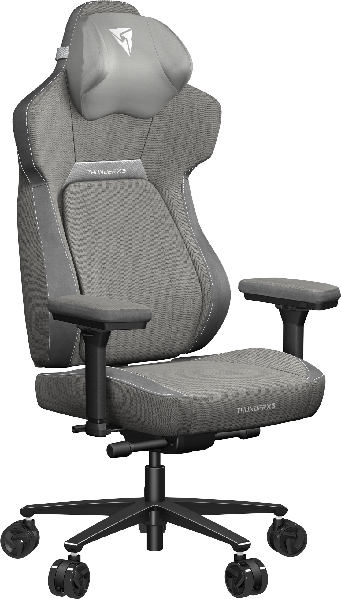 ThunderX3 CORE Fabric Gaming Chair - Grey