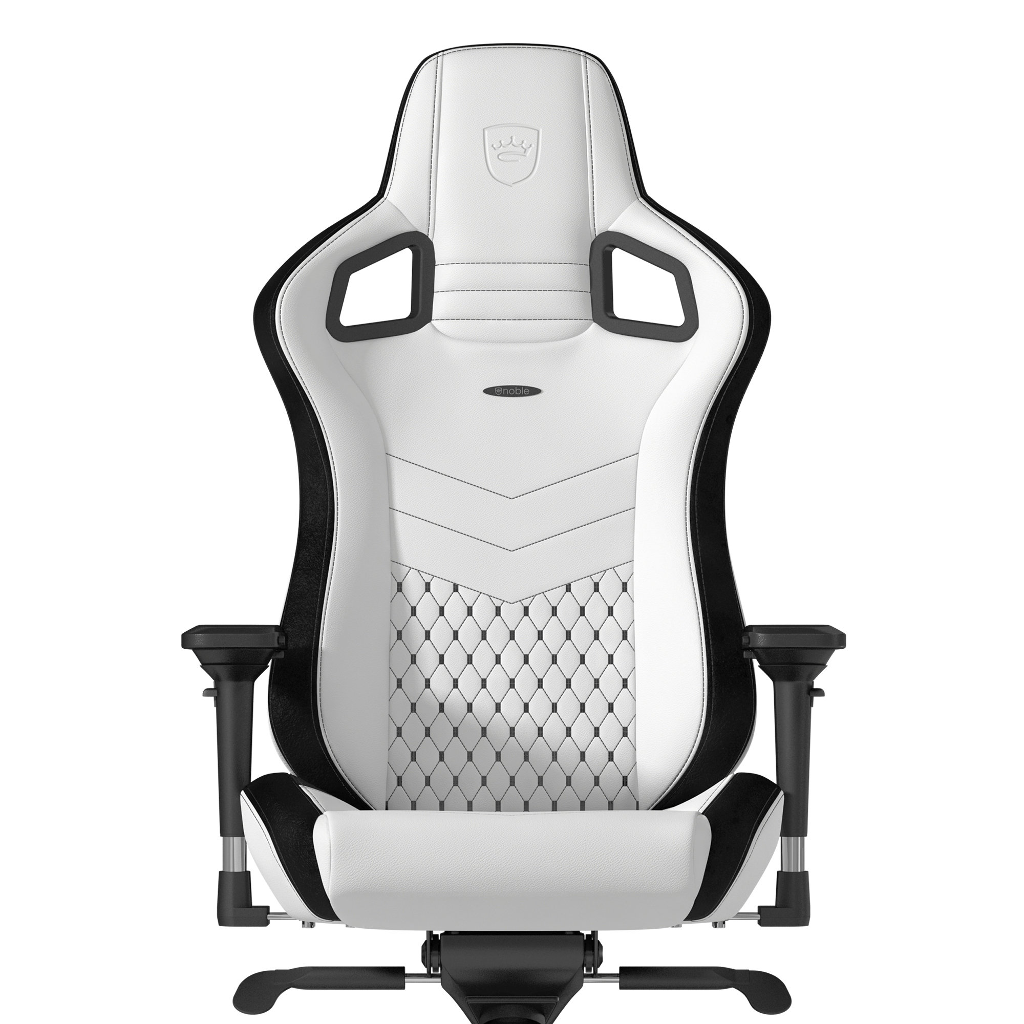 noblechairs Epic Reclining Gaming Chair and Reclining Office Chair, PU Faux  Leather, White/Black