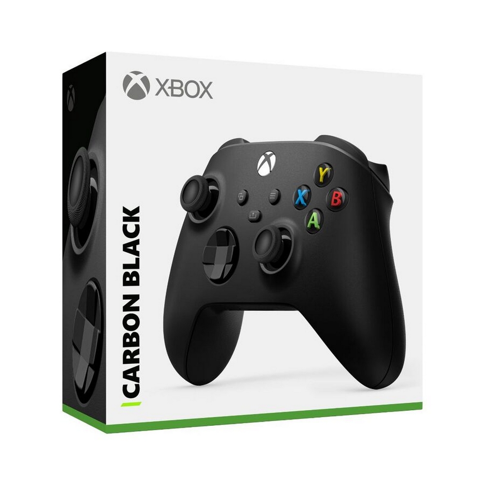 Microsoft - Microsoft Official Xbox Series X & S Wireless Controller - Black (XBOX/PC QAT-00002)