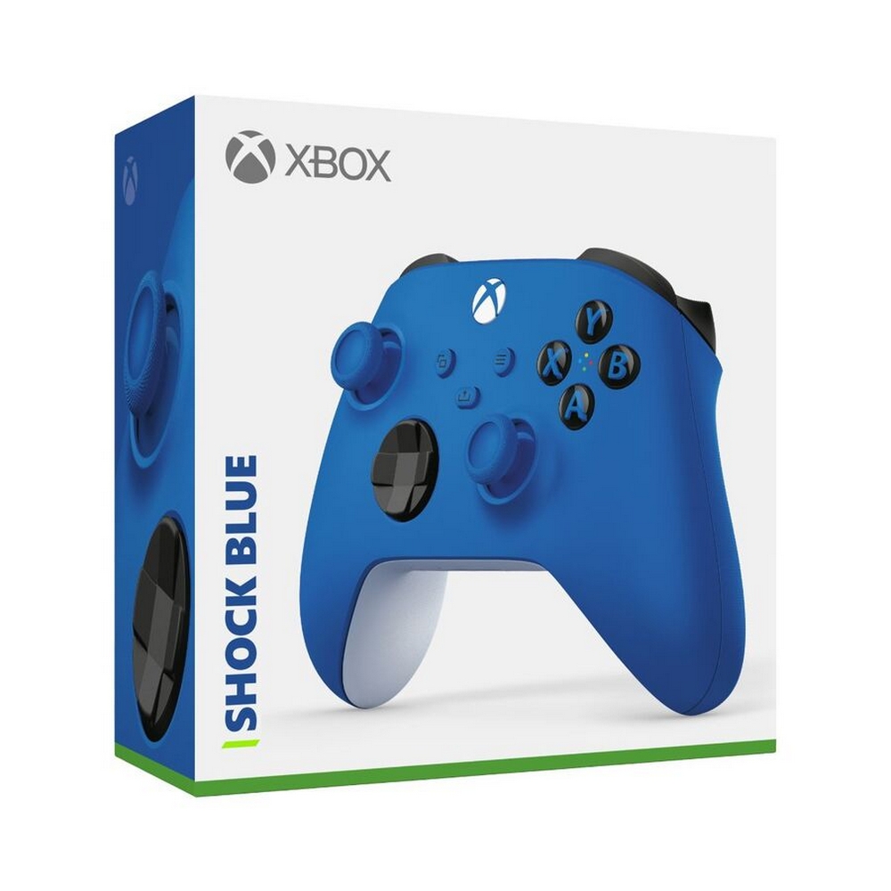 Microsoft - Microsoft Official Xbox Series X & S Wireless Controller - Blue (XBOX/PC QAU-00002)