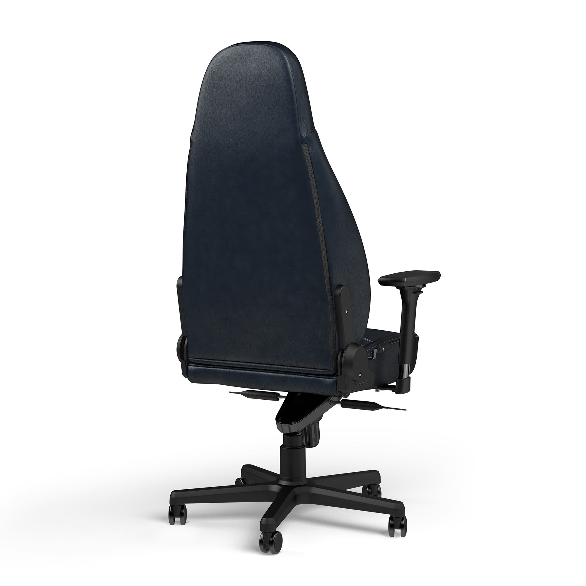 noblechairs - noblechairs ICON Top Grain Leather Gaming Chair - Midnight Blue/Graphite