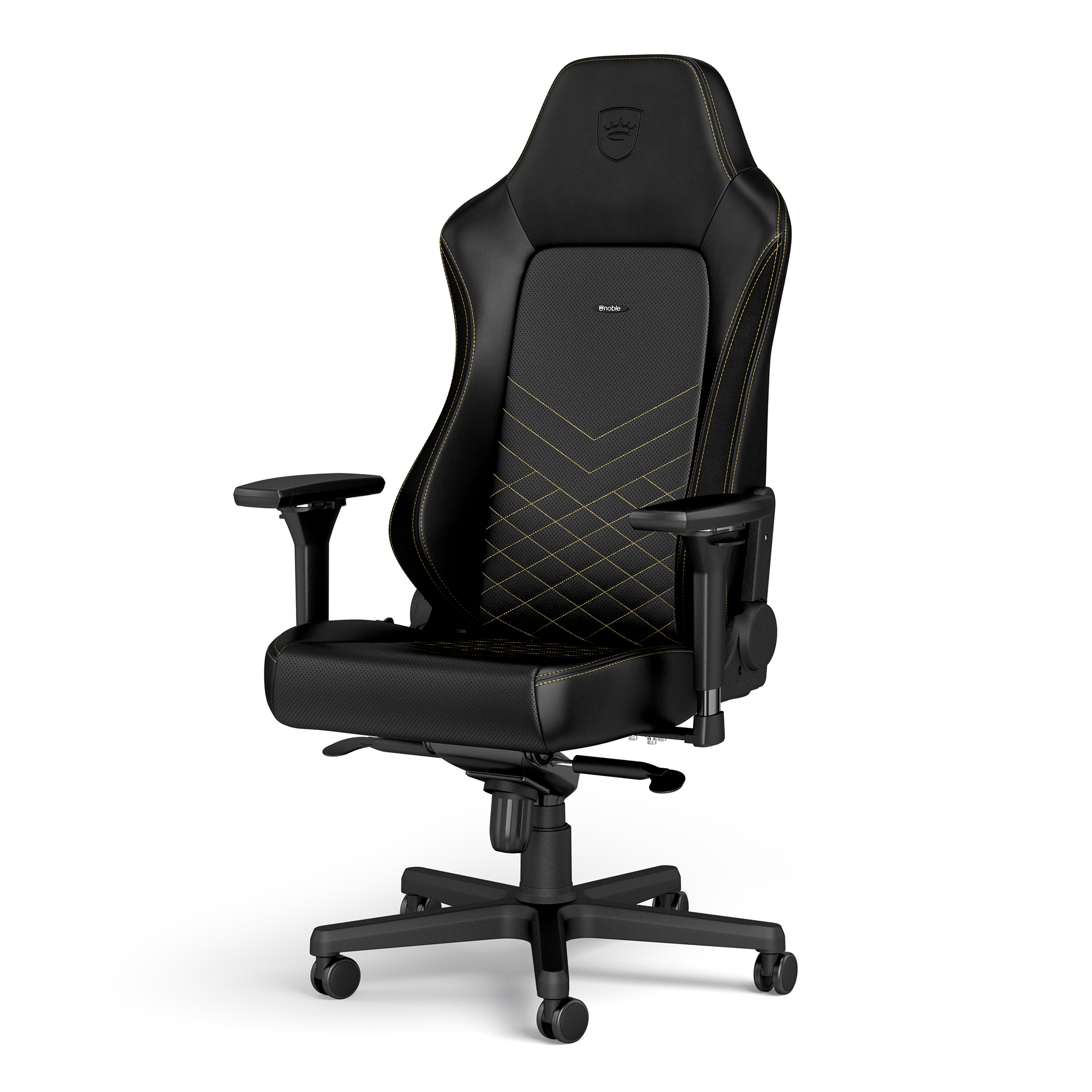 noblechairs HERO Gaming Chair - Black/Gold