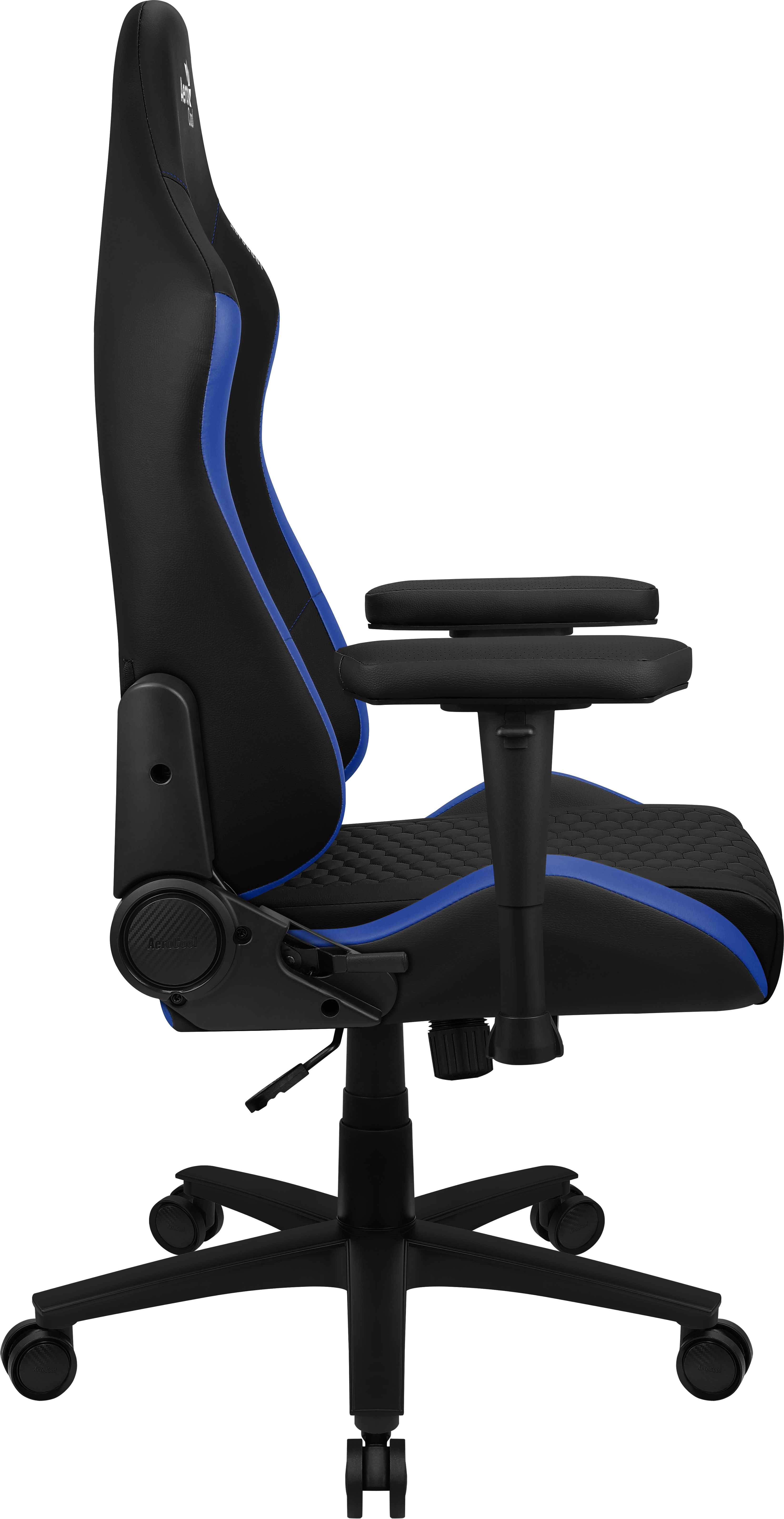 Aerocool - Aerocool Crown Nobility Series Gaming Chair - Black/Blue