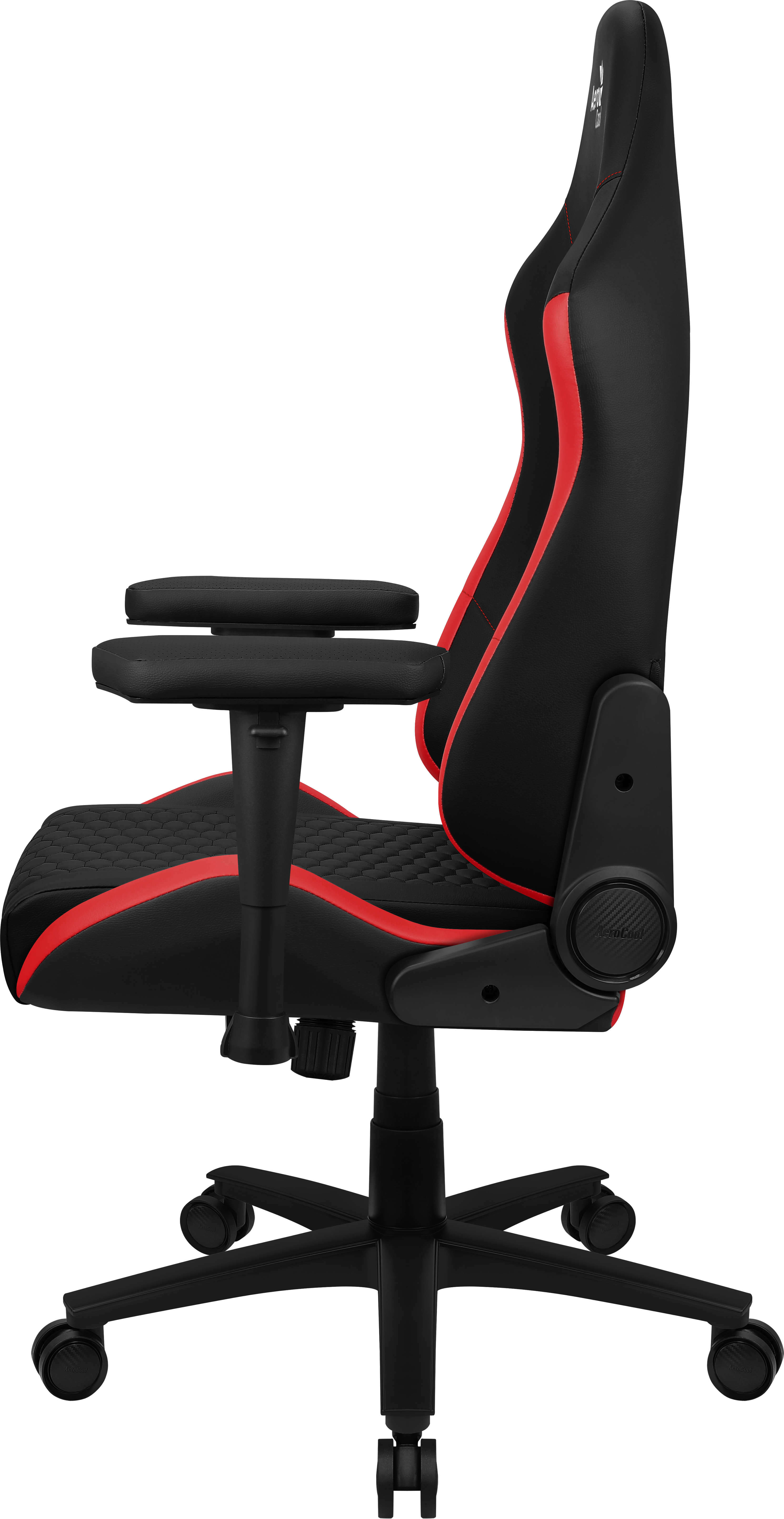 Aerocool - Aerocool Crown Nobility Series Gaming Chair - Black/Red