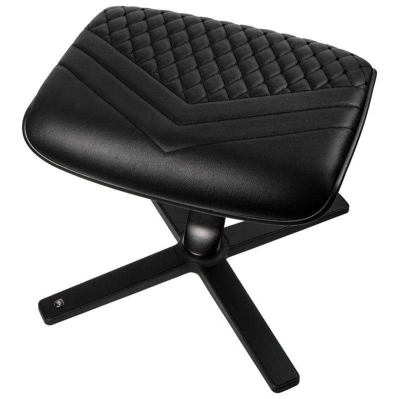 noblechairs Footrest 2 - Real Leather Black