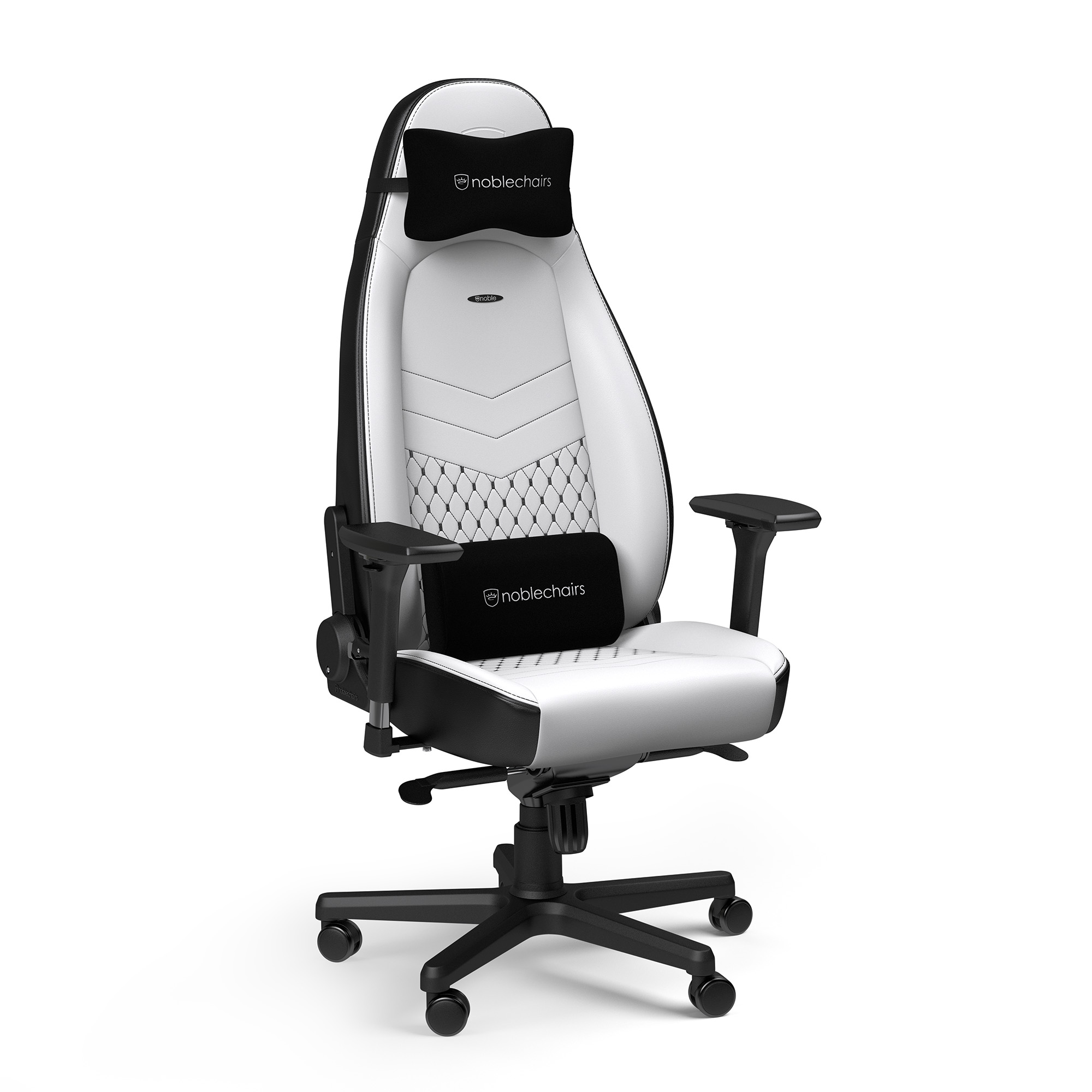 noblechairs - noblechairs ICON Gaming Chair - White/Black