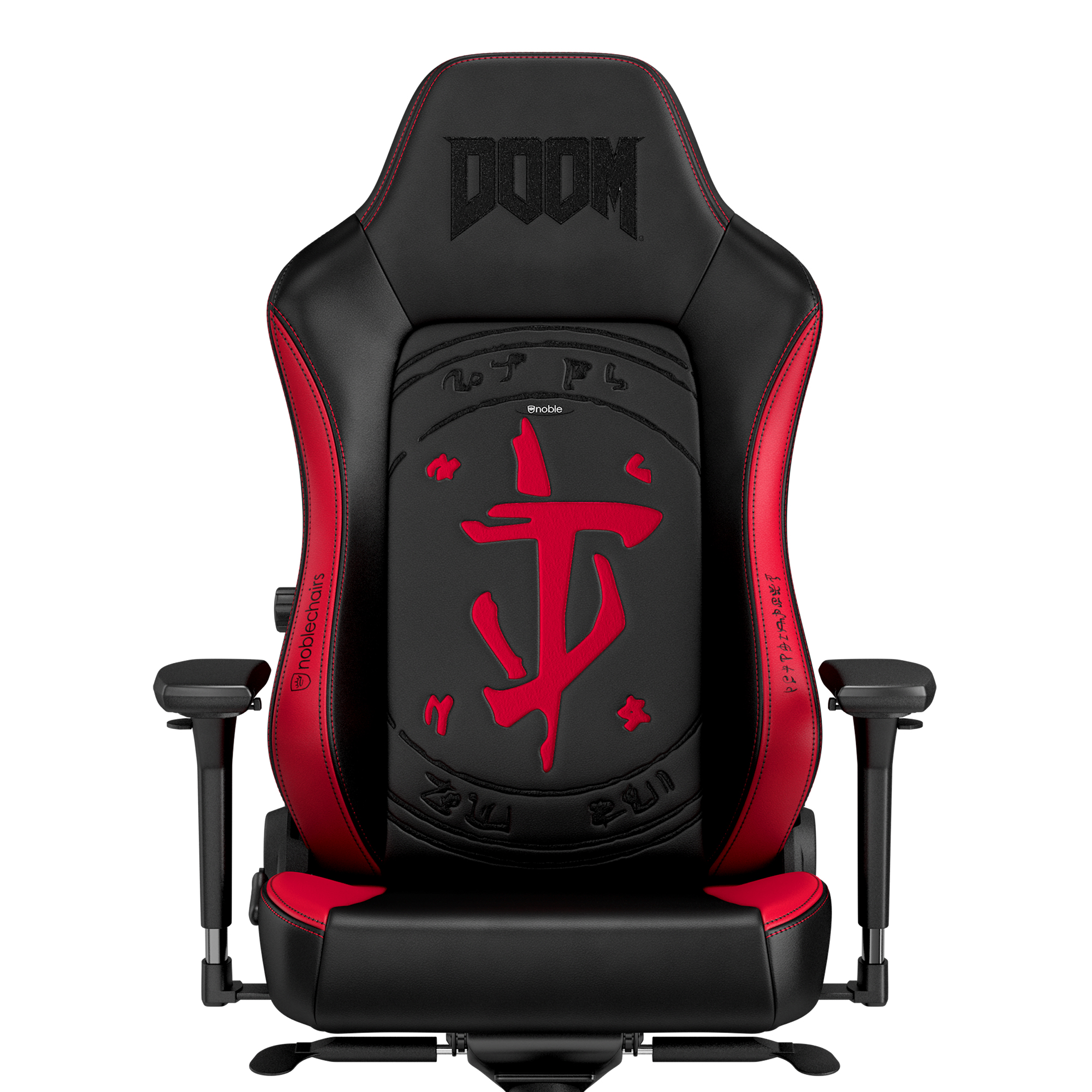 noblechairs - noblechairs HERO Gaming Chair - DOOM Edition - Black/Red
