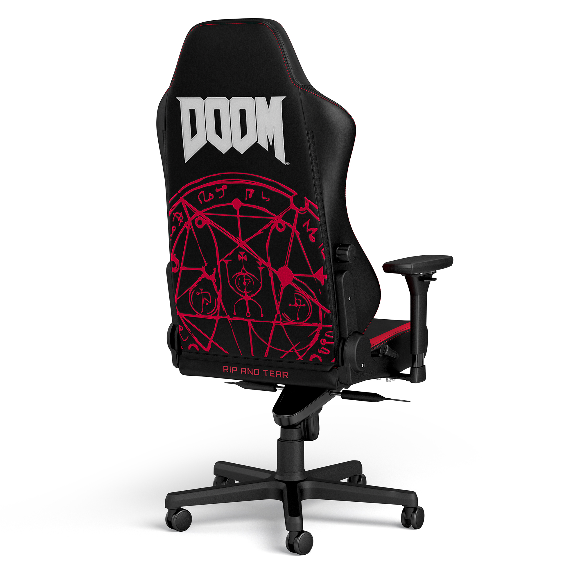 noblechairs - noblechairs HERO Gaming Chair - DOOM Edition - Black/Red