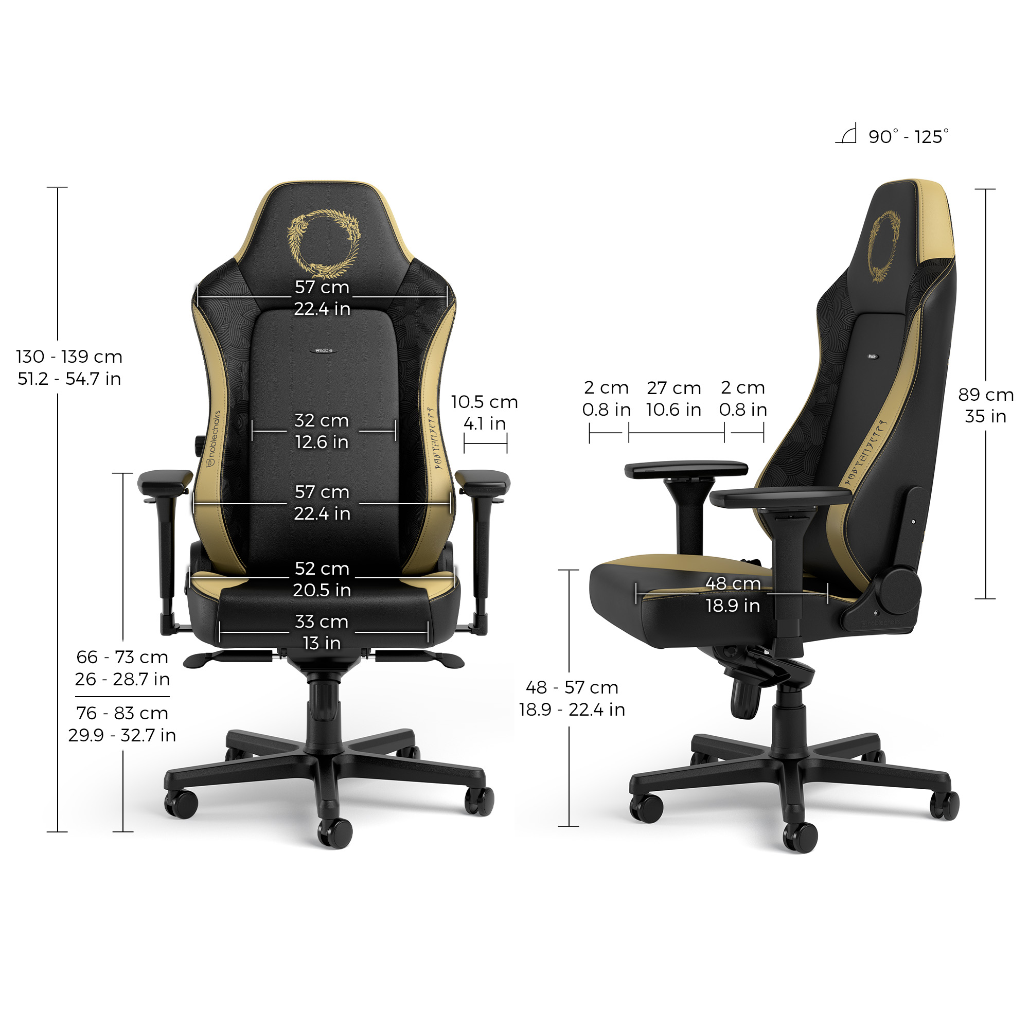 noblechairs - noblechairs HERO Gaming Chair – The Elder Scrolls Online Special Edition