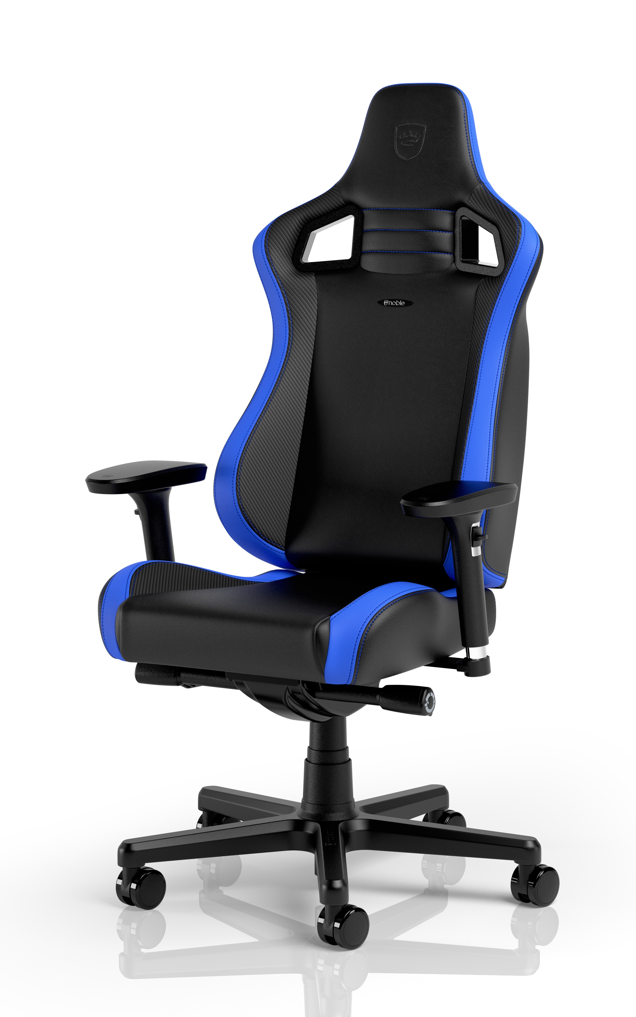 noblechairs EPIC Compact Gaming Chair-carbon/black/blue