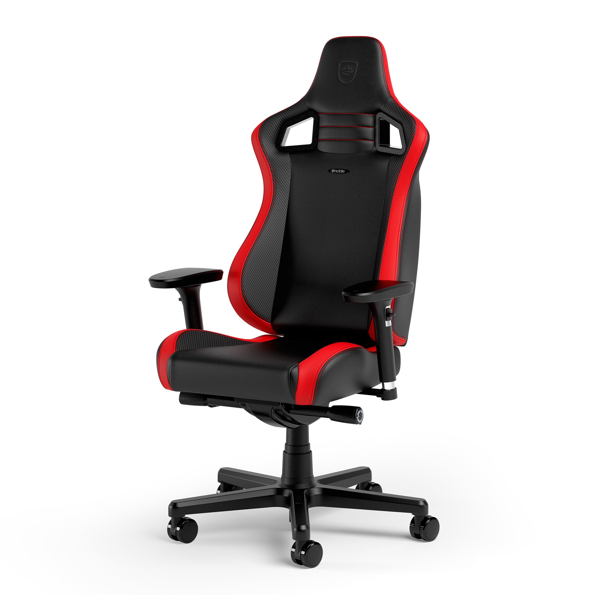 noblechairs EPIC Compact Gaming Chair-carbon/black/red